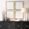Fourfold Framed Prints Set/4, Art by Uttermost, 22" width x 22" height x 1.5" depth thumbnail 2