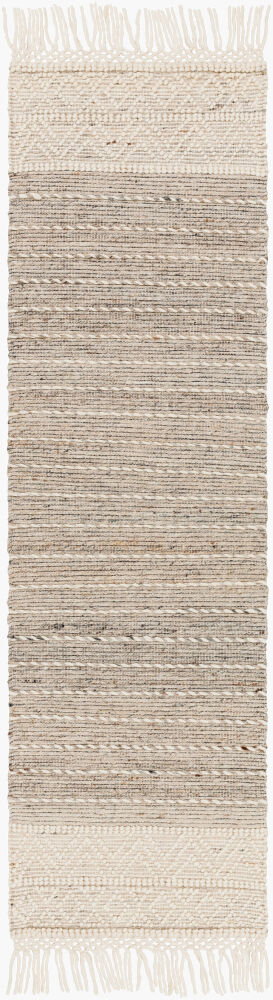 Lucia Handmade Rug, by Surya, 8' length x 2'6" width