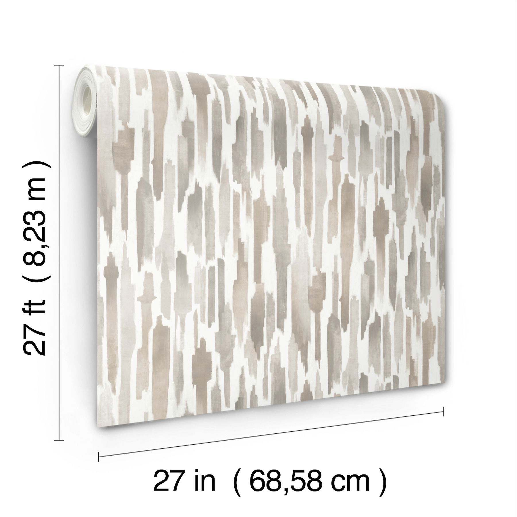 Pluie Light Neutral Wallpaper large image 
