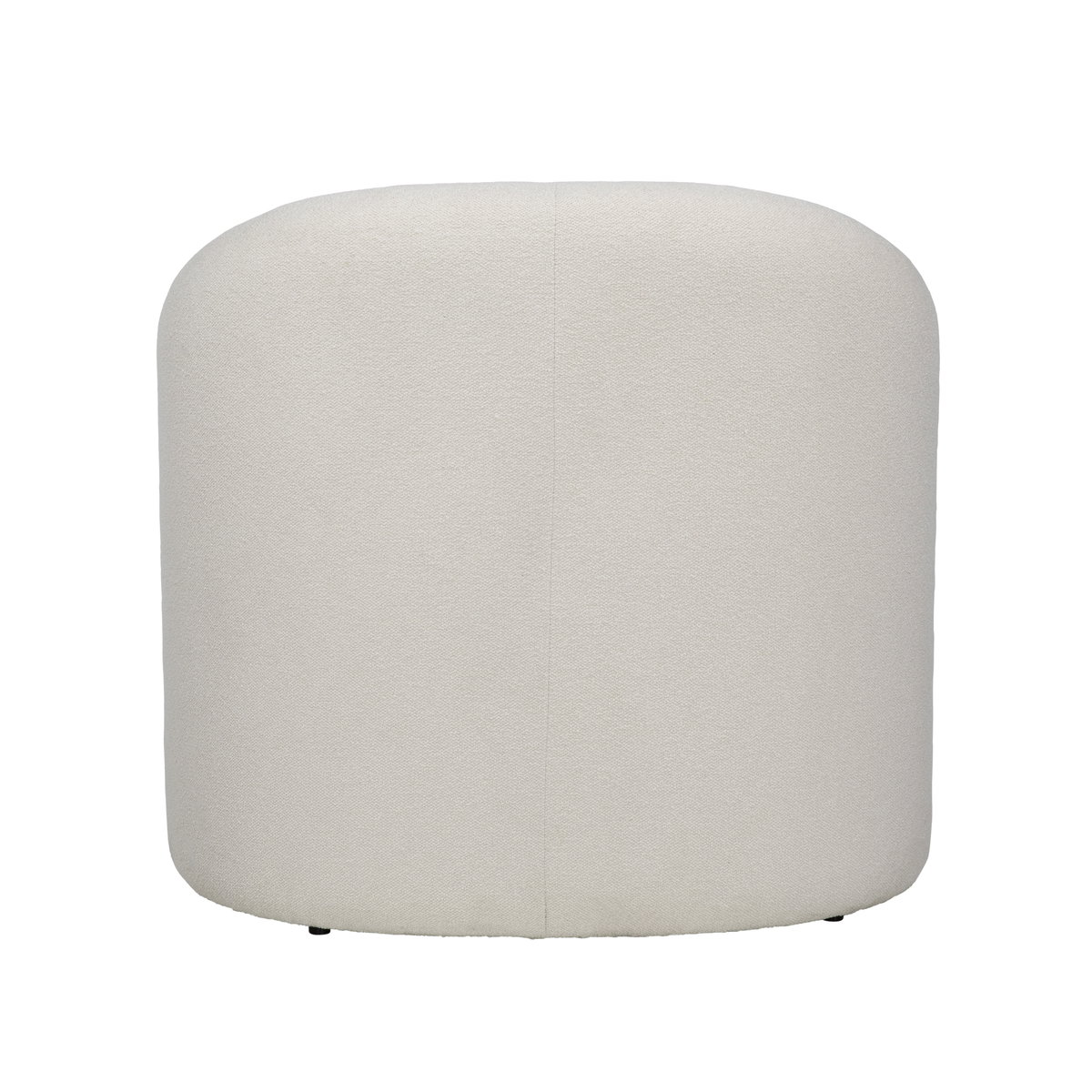 Alda Occasional Chair Cream, Accent Chair by Dovetail, 33" width x 31.1" height x 30.95" depth View 4