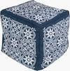 Rain Pouf, Ottoman by Surya, 18" width x 18" height thumbnail