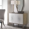 Dani 4 Door White Cabinet, Cabinets & Chest by Uttermost, 48" width x 34.12" height x 18" depth thumbnail 9