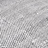Samiya Jute with White Cotton Pouf, Ottoman by Mercana, 16" length x 16" width x 16" height thumbnail 6