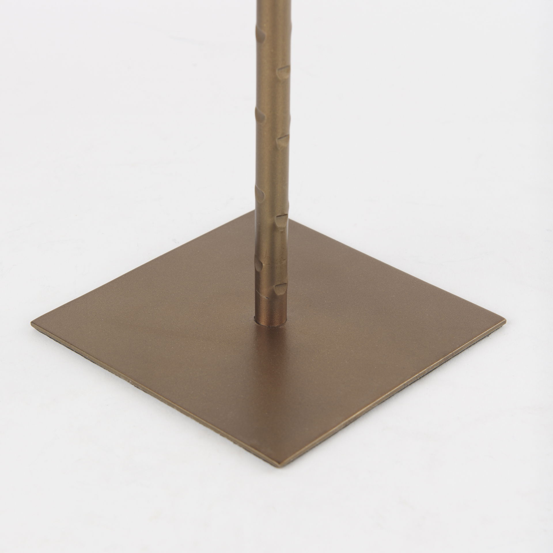 Porter Iron Candle Holder Medium, Candles & Candle Holder by Mercana, 5" length x 5" width x 18" height View 7