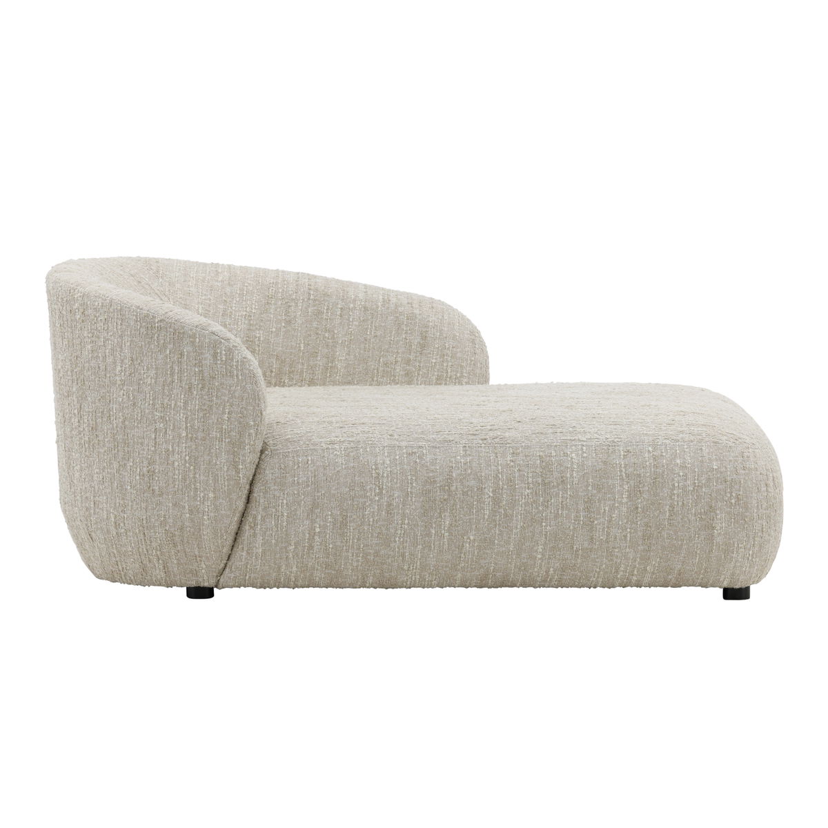 Romy Chaise Beige, Chaise Lounges & Daybed by Dovetail, 34" width x 29" height x 64.5" depth View 2
