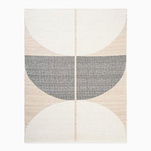 Online Designer Other Yin Yang indoor Outdoor Rug, 8'x10', Natural