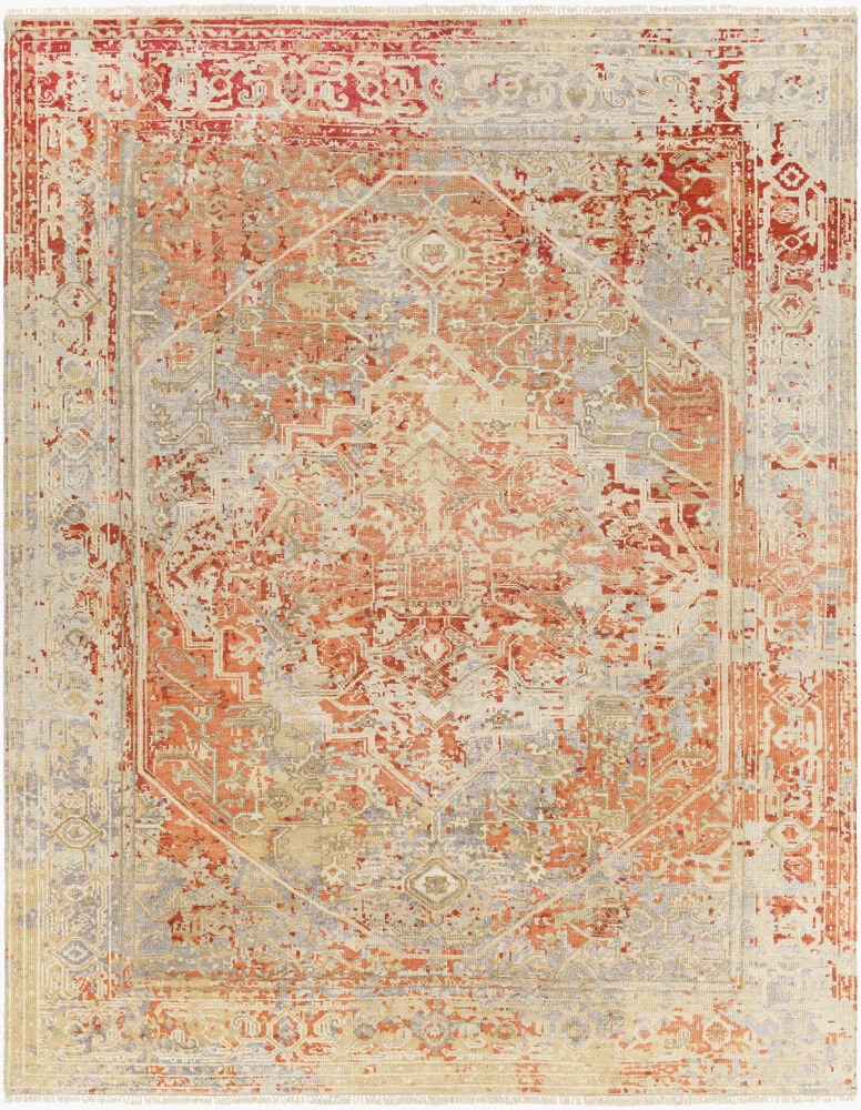 Shiraz Handmade Rug, by Surya, 1'6" length x 1'6" width