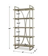 Sway Soft Gray Etagere, by Uttermost, 3'6" width x 7'4" height x 1'7" depth thumbnail 3