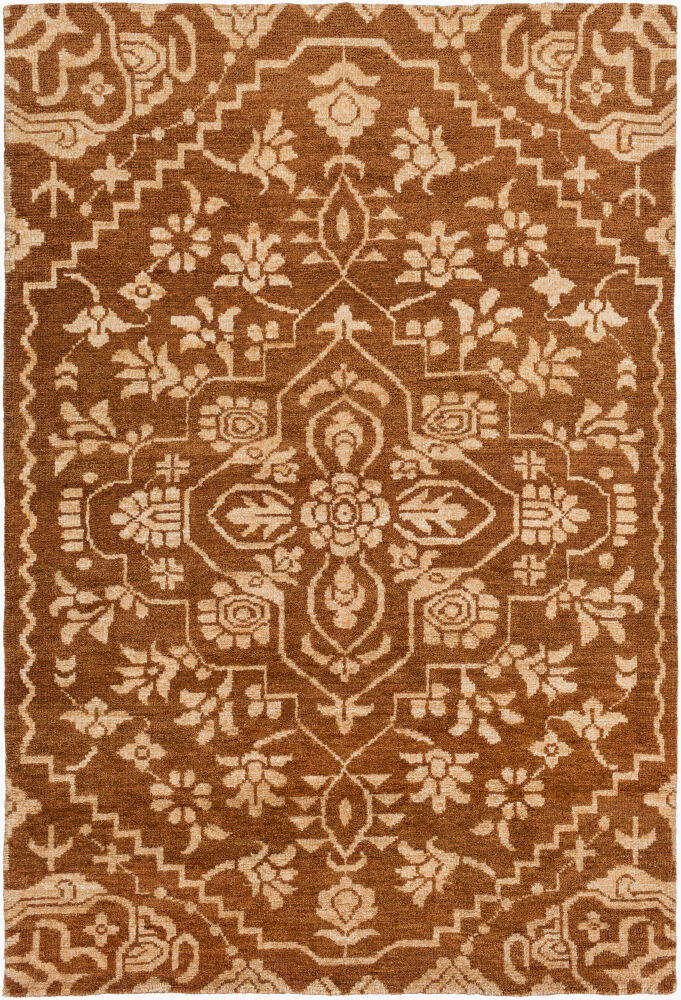 Kinnara Handmade Rug, by Surya, 9' length x 6' width
