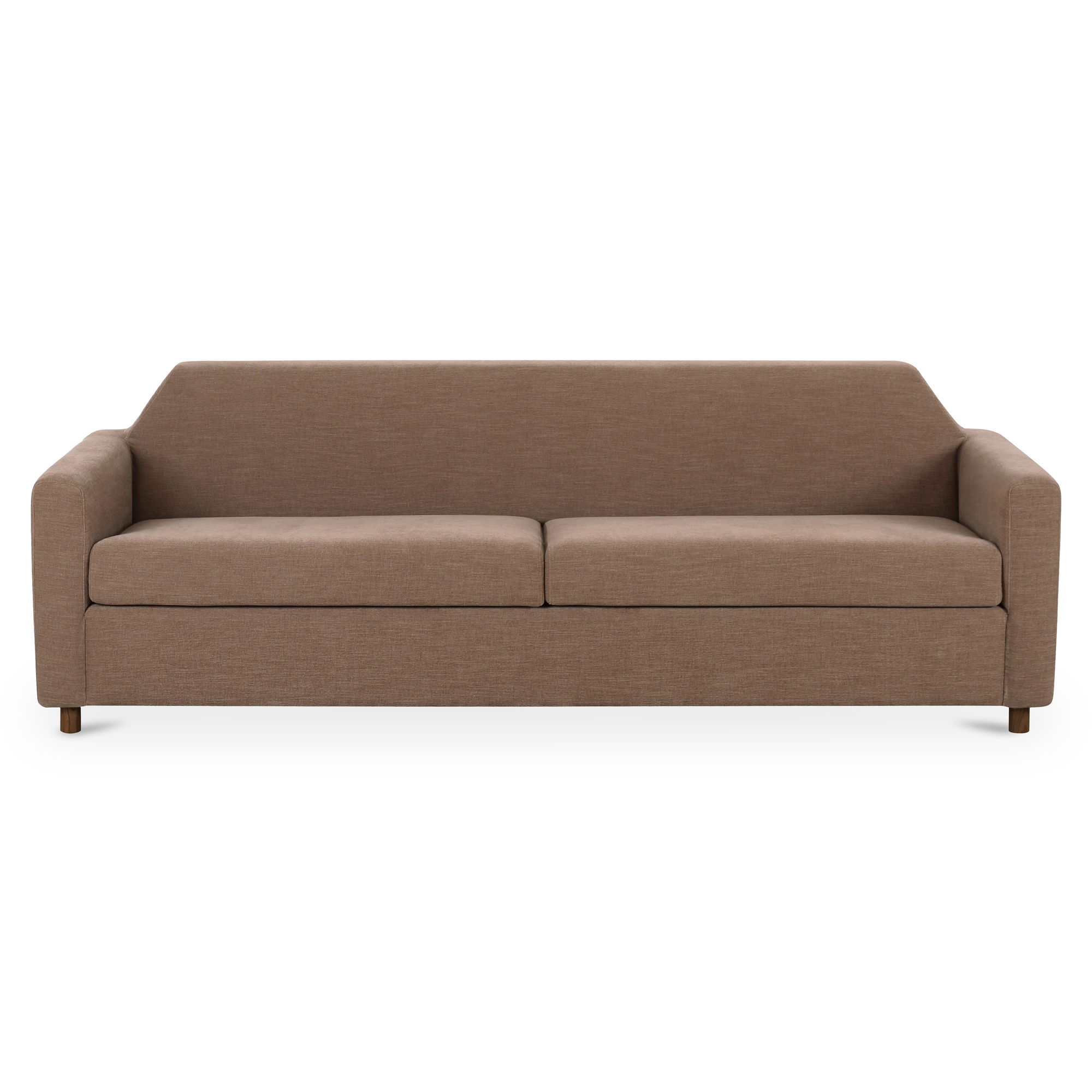 Finch Sofa Soft Brown, Sofas & Sectional by Moe's Home, 92" width x 31" height x 33" depth View 1