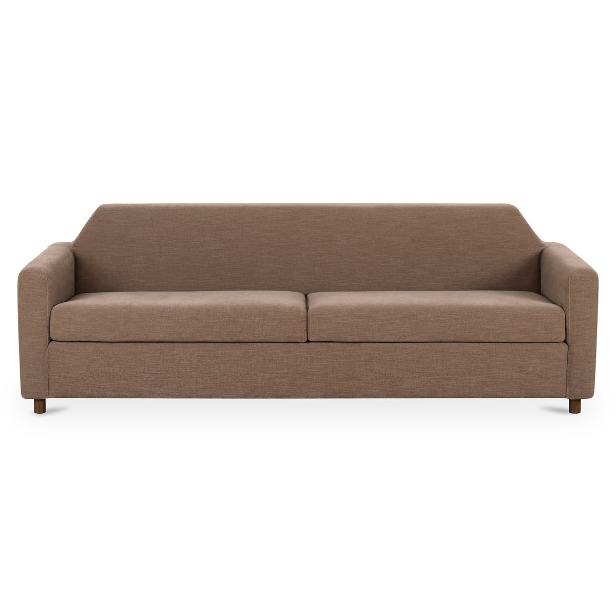 Finch Sofa Soft Brown, Sofas & Sectional by Moe's Home, 92" width x 31" height x 33" depth View 1