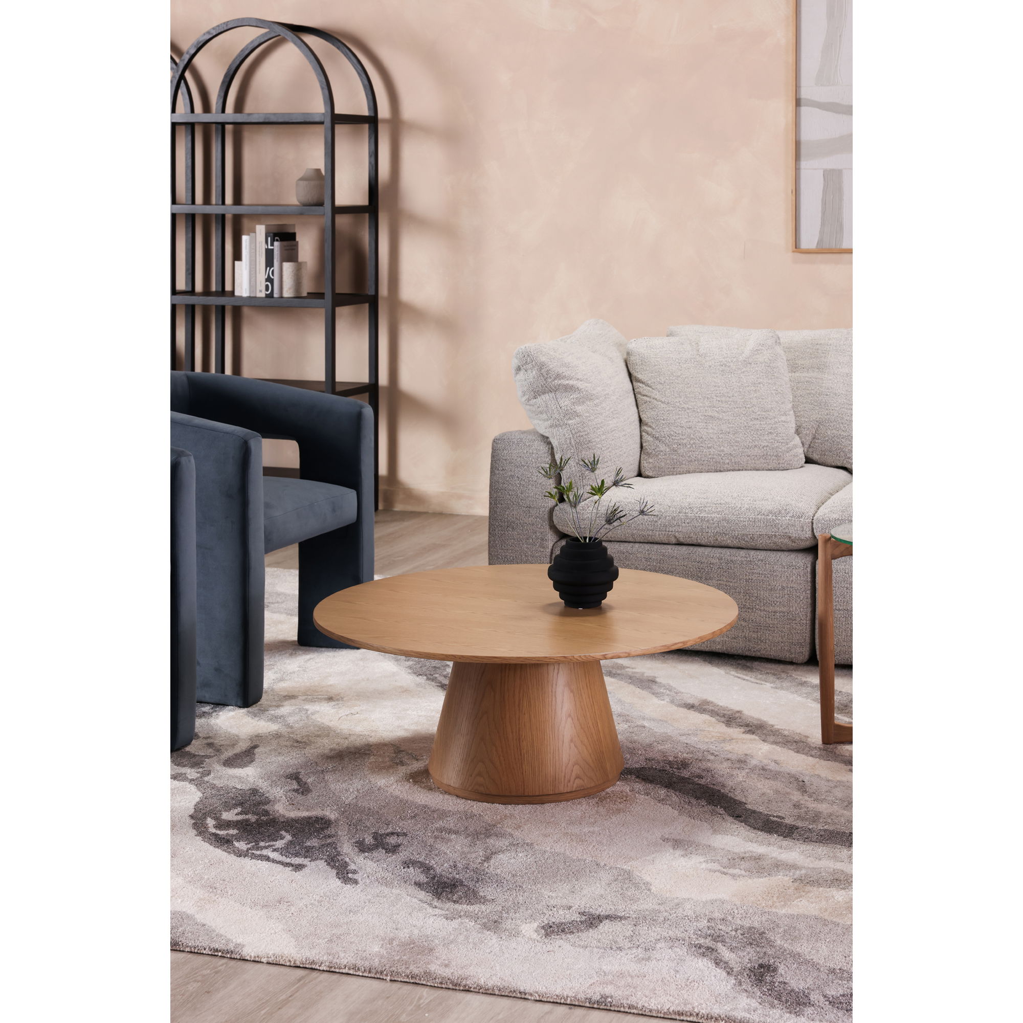 Otago Coffee Table Natural Oak large image 
