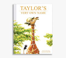 Online Designer Nursery My Very Own Name Giraffe Personalized Book, Boy