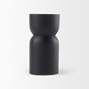 Malta Small Black Metal Candle Holder, Candles & Candle Holder by Mercana, 2.5" length x 2.5" width x 5" height thumbnail 5