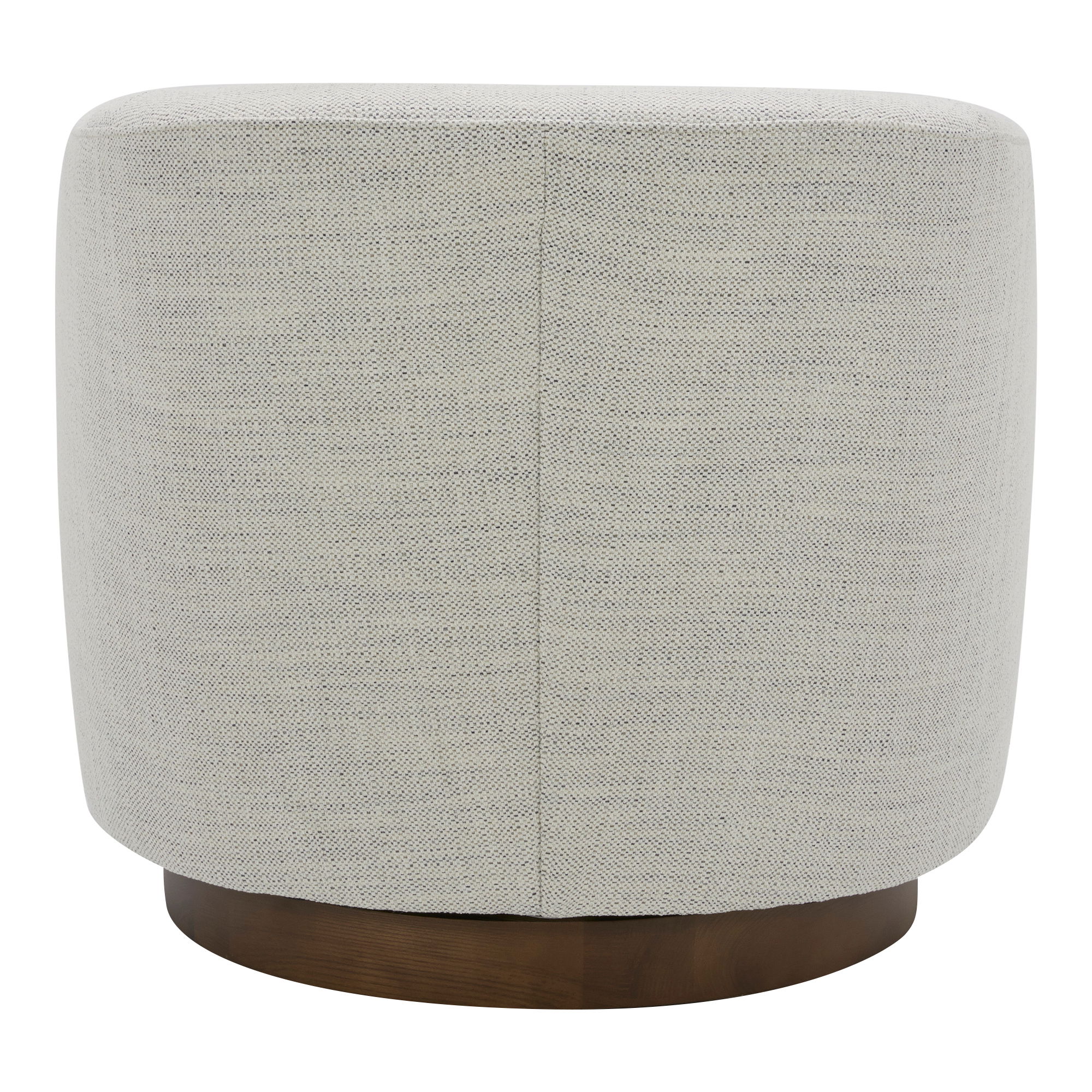 Oscy Swivel Chair Splashed White, Accent Chair by Moe's Home, 31" width x 28" height x 31" depth View 4