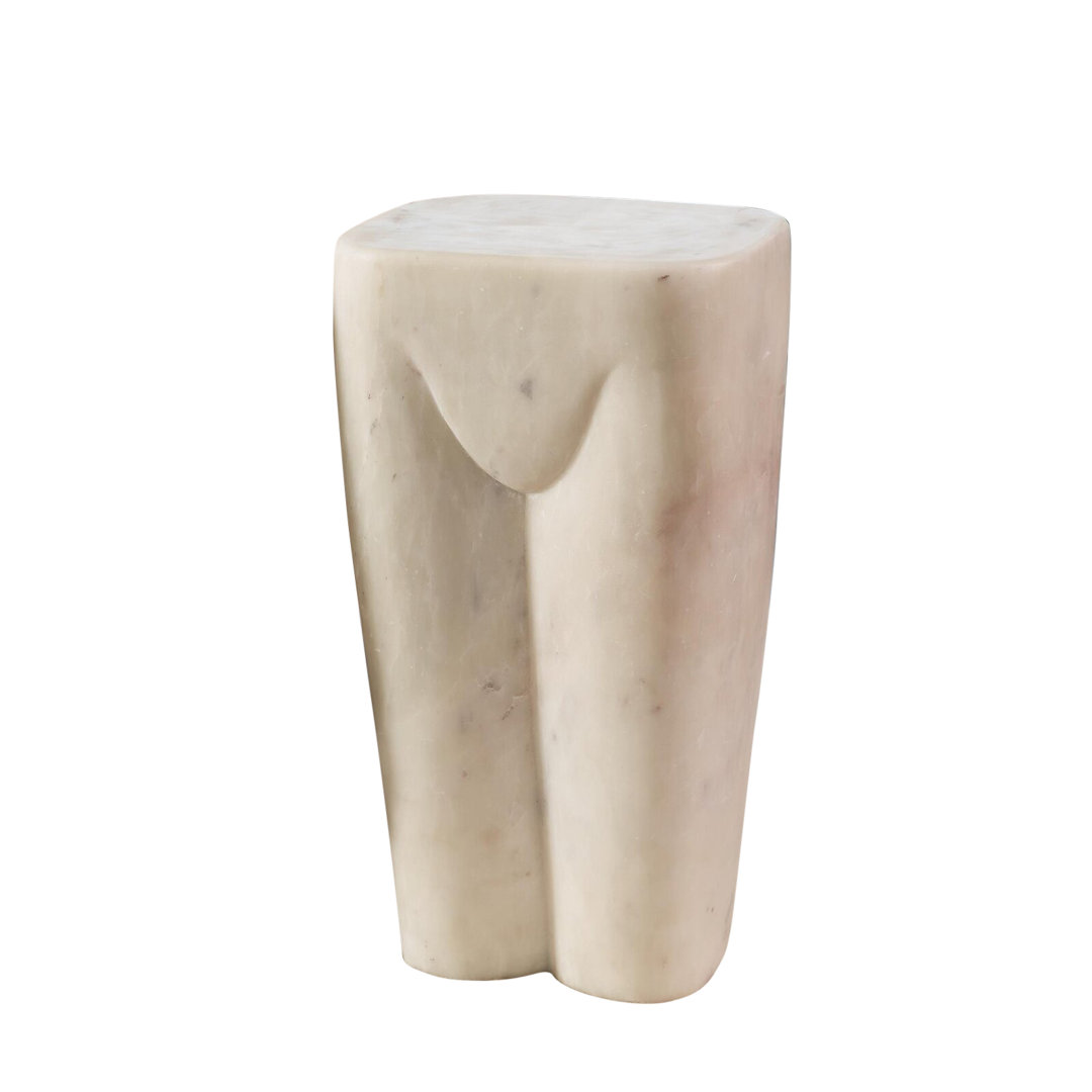 Femme Stool, Low Stool by Global Views, 10.75" width x 20.25" height x 8.5" depth View 1