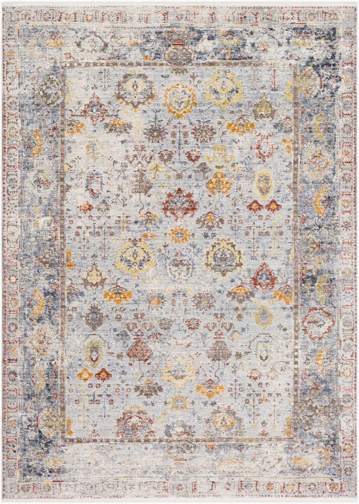 Liverpool Machine Woven Rug, by Surya, 7'10.49" length x 4'11.84" width