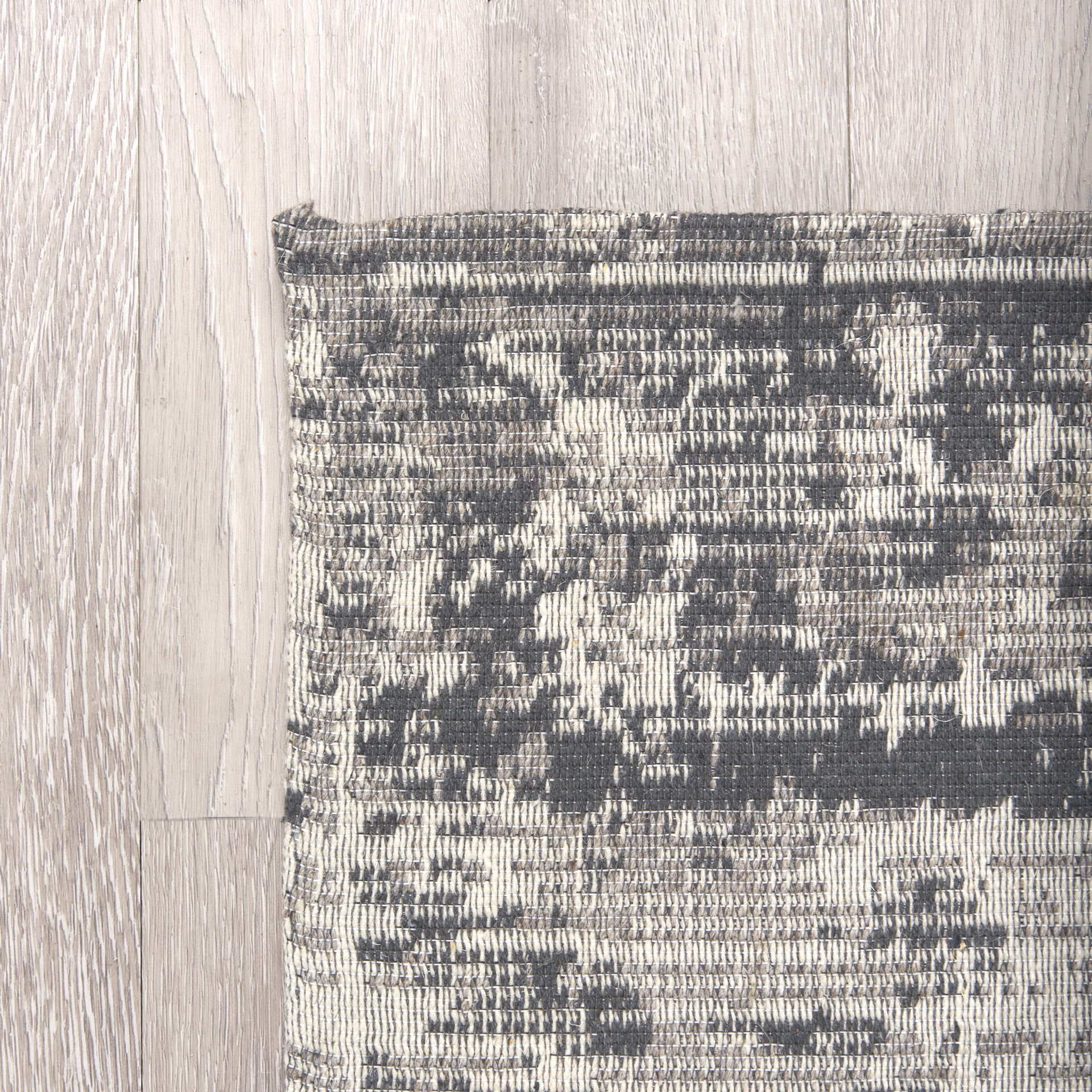 Greyson 8 x 10 Gray Wool and Polyester Area Rug large image 