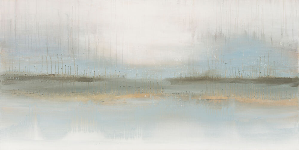 Kendall Canvas Art, Wall Hanging by Surya, 60" width x 30" height