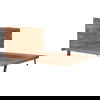 Madagascar Platform Bed Queen Brown thumbnail 3