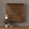 Blaise Antiqued Bronze Wall Art, by Uttermost, 31.5" width x 31.5" height x 3" depth thumbnail 6