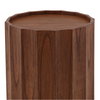 Cadwell Side Table Brown, Side & End Table by Dovetail, 18.5" width x 22.75" height x 18.5" depth thumbnail 3