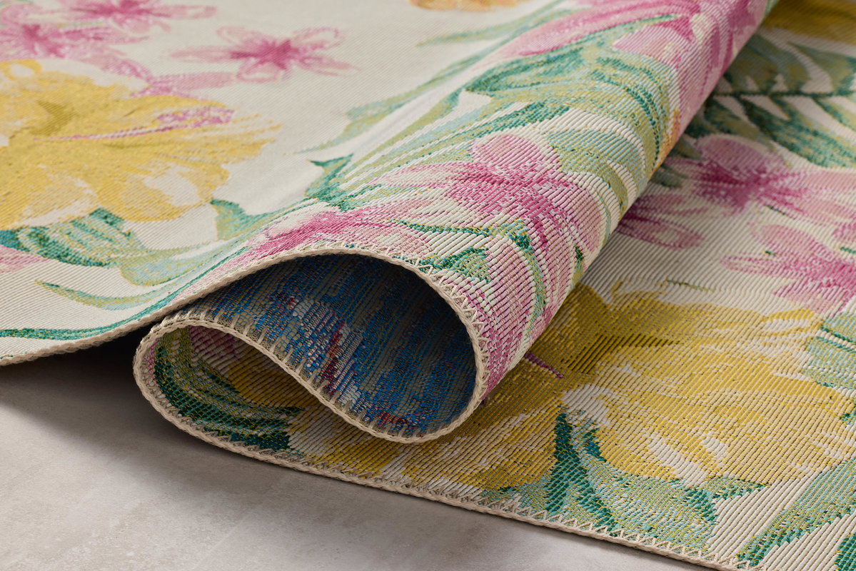 Loloi Botanical Rug, 3'3" length x 3'3" width View 3