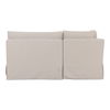 Fable Slipcover Dining Banquette U-shape Beige 121in thumbnail 3