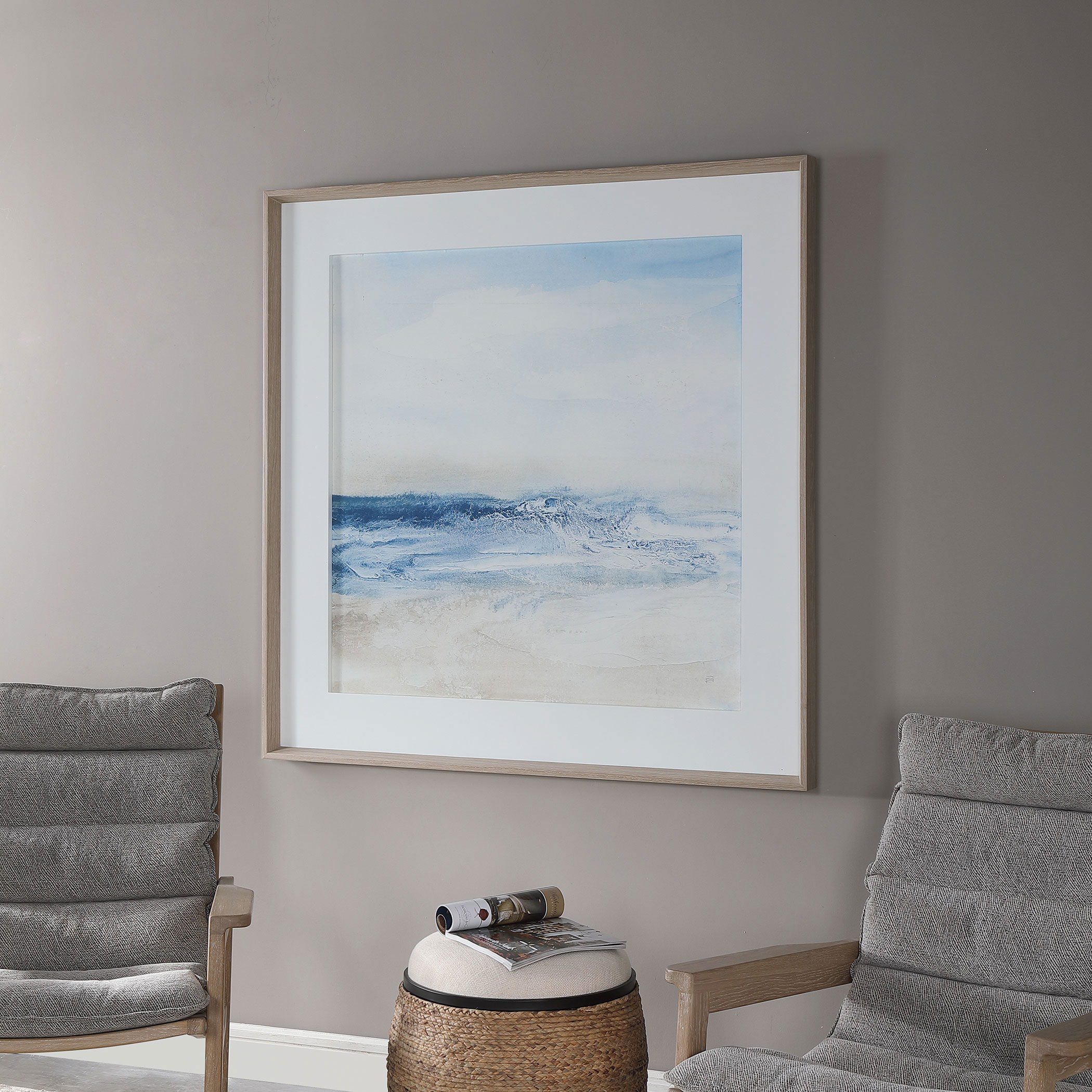 Surf And Sand Framed Print large image 
