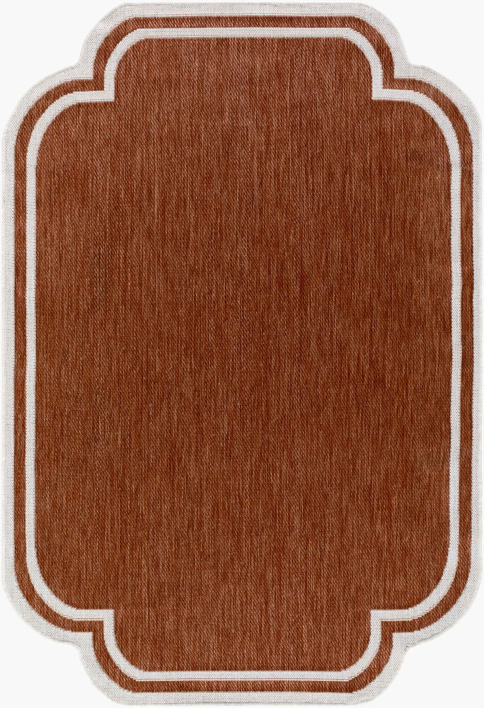 Miami Beach Machine Woven Rug, by Surya, 3'9.28" length x 2'3.56" width