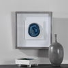Kalia Blue Stone Shadow Box, Sculptural Wall Art by Uttermost, 19.75" width x 19.75" height x 2" depth thumbnail 5