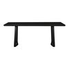 Silas Dining Table Black Ash thumbnail 0