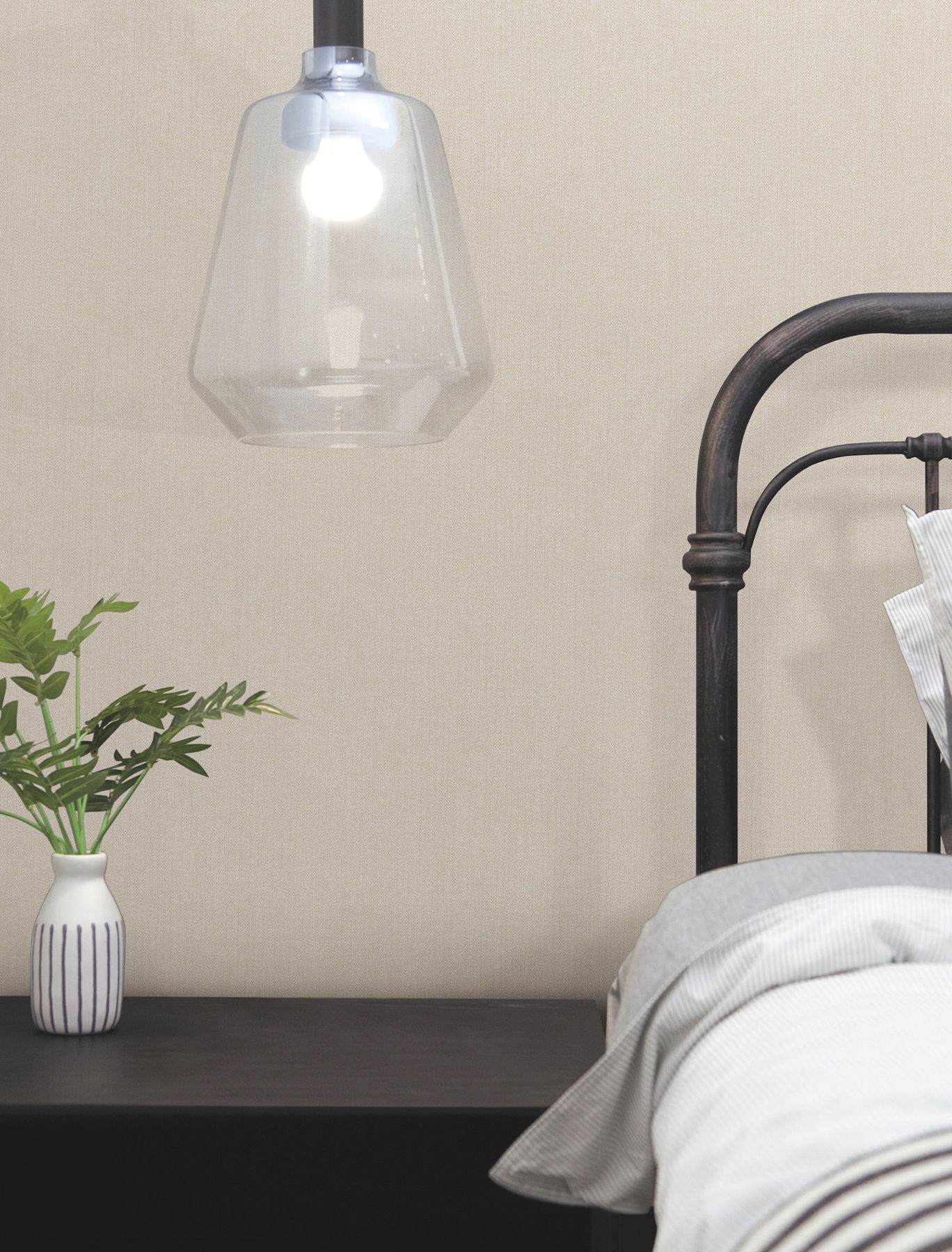 Purl One Cream Wallpaper large image 