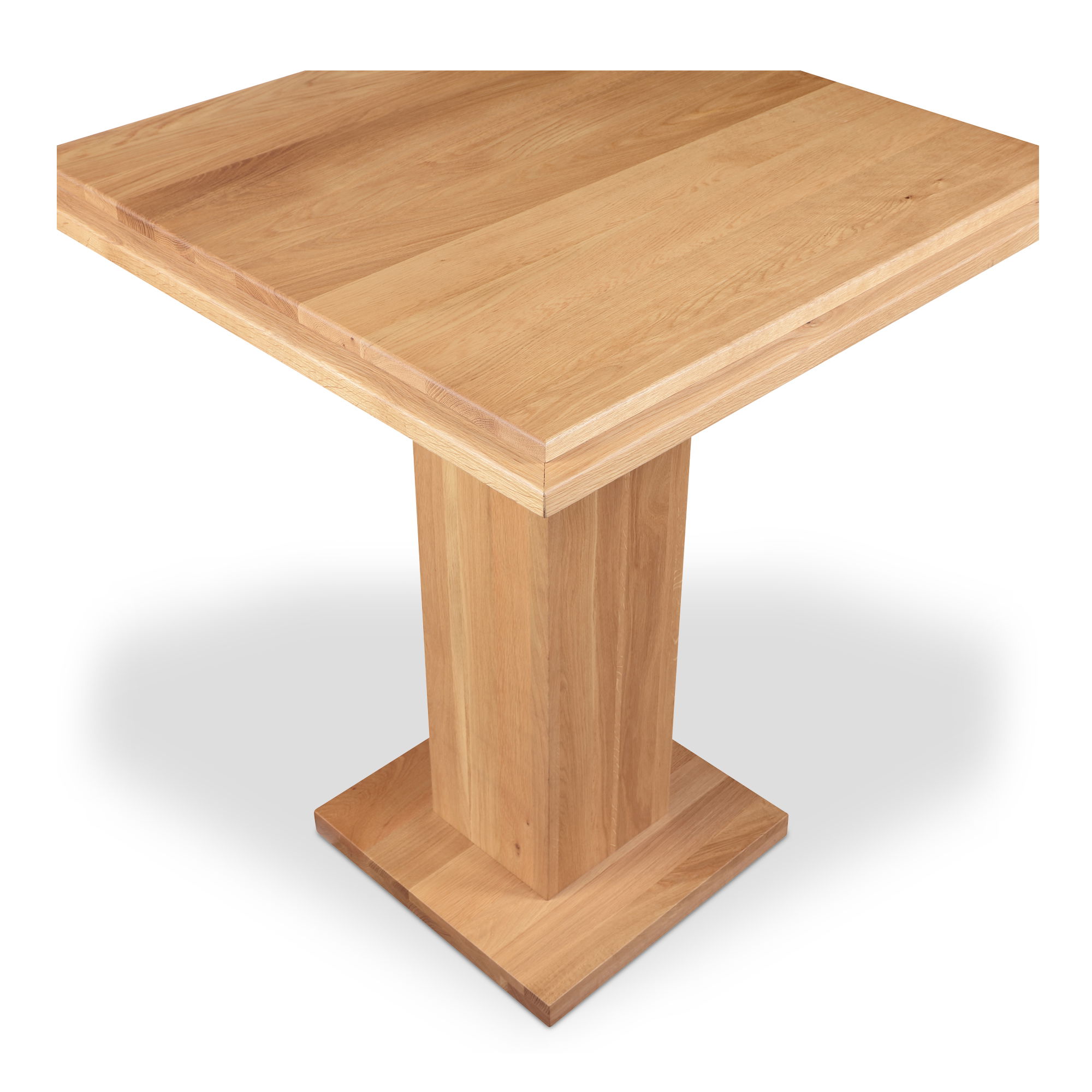 May Bar Table Natural Oak, Counter & Bar Table by Moe's Home, 35" width x 42" height x 35" depth View 3