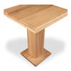 May Bar Table Natural Oak, Counter & Bar Table by Moe's Home, 35" width x 42" height x 35" depth thumbnail 3