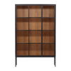 Imara Cabinet Black, Cabinets & Sideboard by Dovetail, 48" width x 74" height x 15" depth thumbnail 2