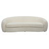 Capra Art Deco White Sofa, Sofas & Sectional by Uttermost, 90" width x 27" height x 38" depth thumbnail 1