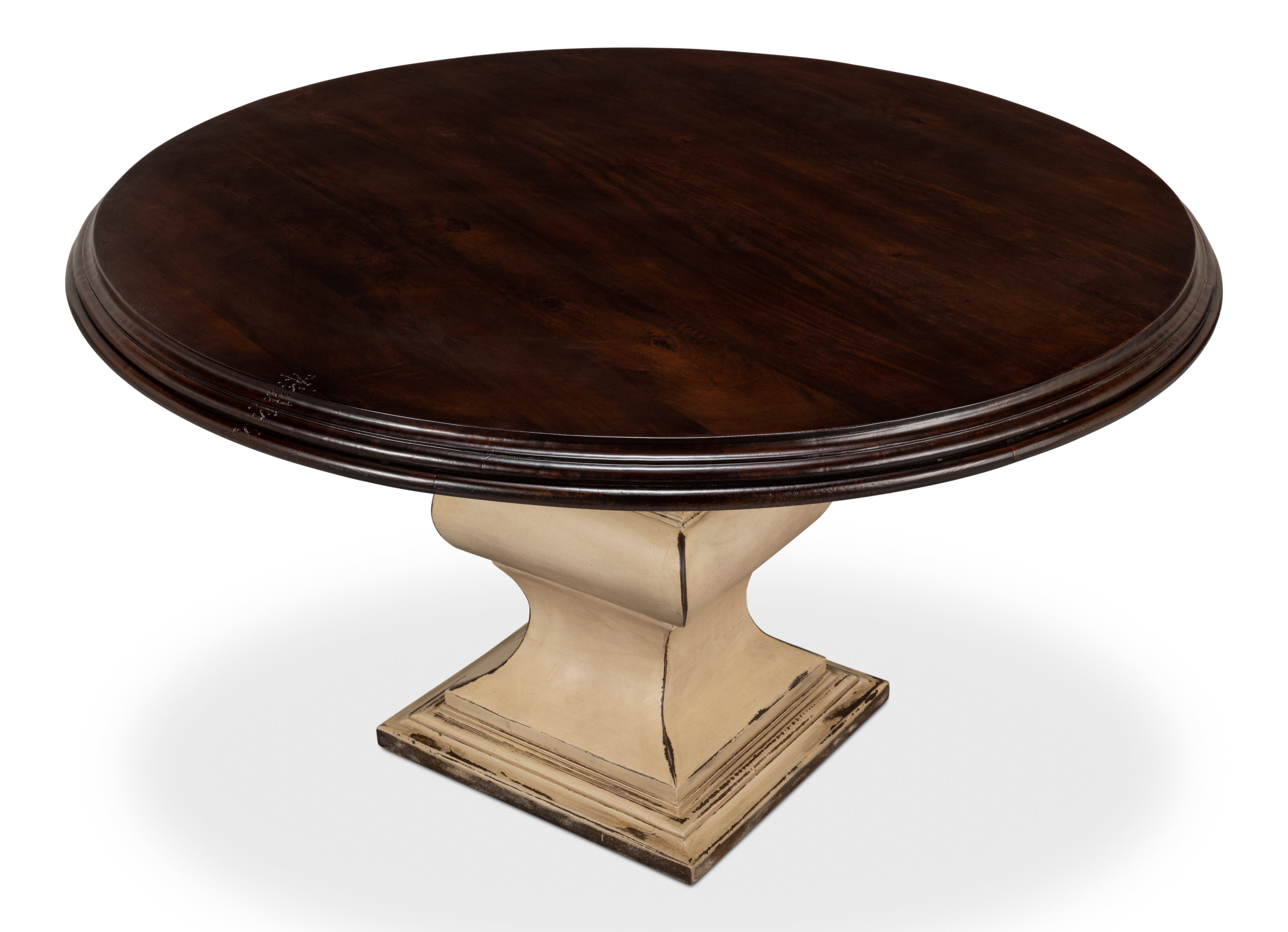 Elias Dining Table, by Sarreid, 54" length x 54" width x 30" height View 10