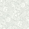 Modern Acanthus Vintage Duck Egg Peel & Stick Wallpaper thumbnail 0