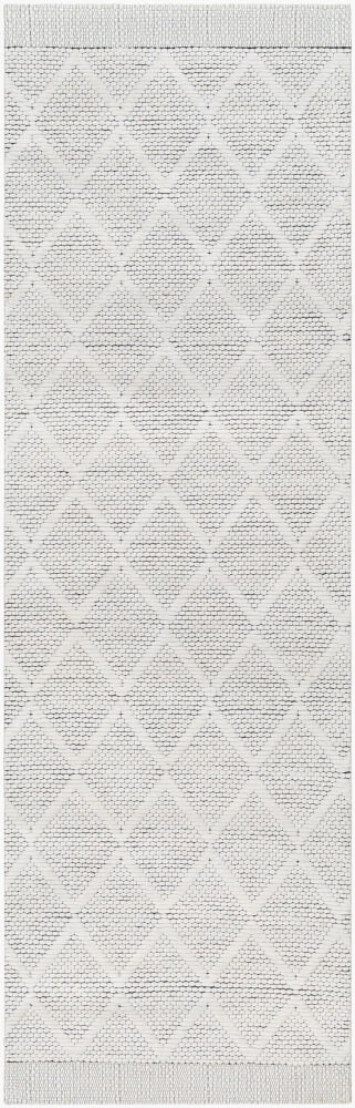 Napoli Handmade Rug, by Surya, 8' length x 2'6" width