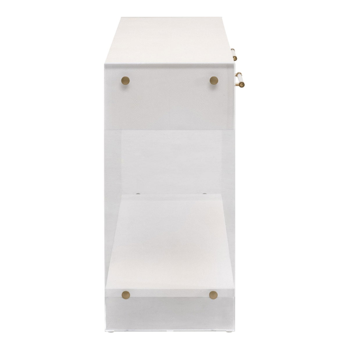 Sonia Shagreen Console Table, by Essentials for Living, 52" width x 31.5" height x 15" depth View 5