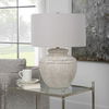 Artifact Aged Stone Table Lamp, by Uttermost, 18" width x 24.5" height x 18" depth thumbnail 4