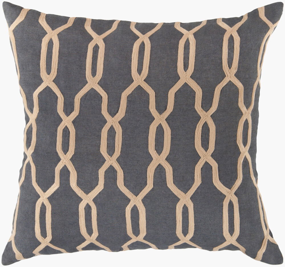 Gates Accent Pillow Poly, Decorative Pillow by Surya, 18" length x 18" width