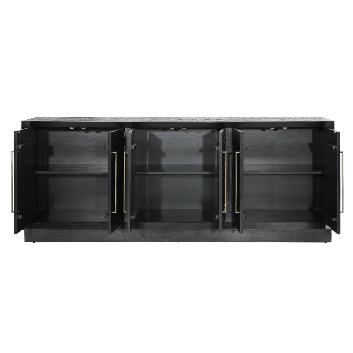 Humphreys Sideboard Black, Sideboards & Buffet by Dovetail, 86" width x 34" height x 17.7" depth View 5