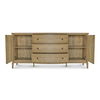 Sadie Sideboard Brown, Cabinets & Sideboard by Moe's Home, 78.75" width x 33.88" height x 17.75" depth thumbnail 4