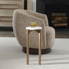 Vivi Marble Drink Table, Furniture by Uttermost, 12" width x 22" height x 12" depth thumbnail 4
