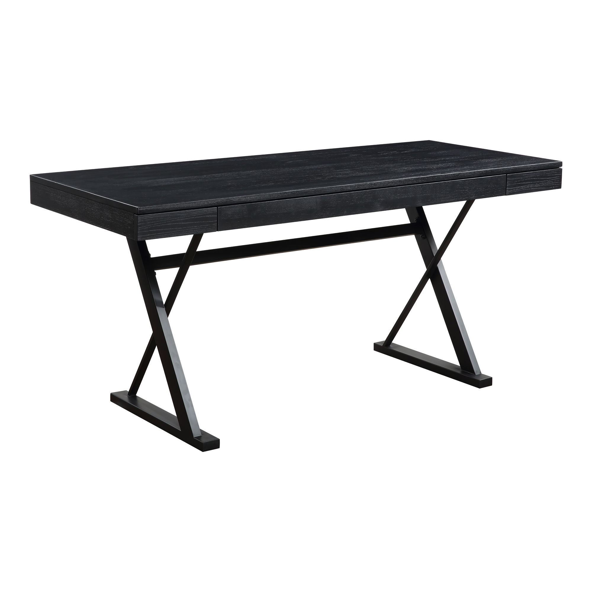Profecto Desk Black, by Moe's Home, 63" width x 29.5" height x 26" depth View 2