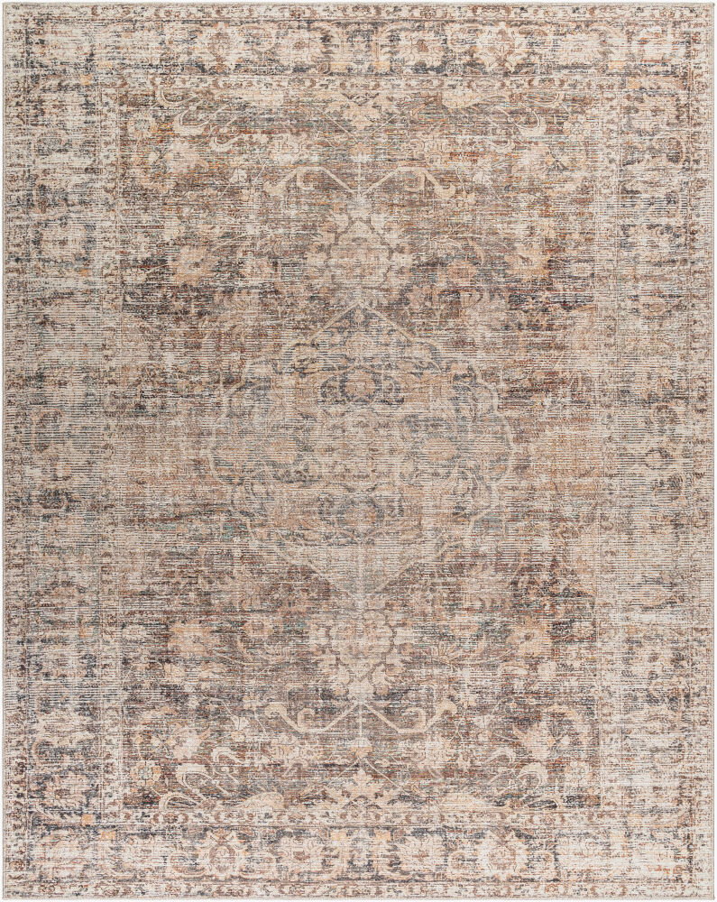 Marlene Machine Woven Rug, by Surya, 3'9.28" length x 2'1.2" width