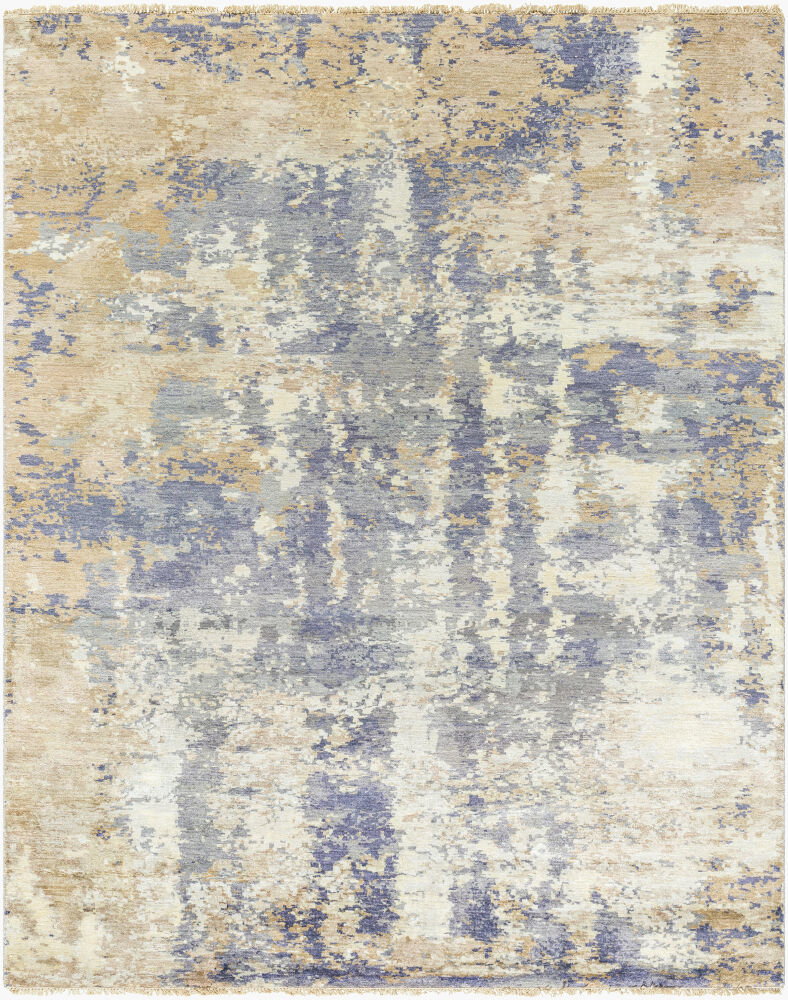 Emery Handmade Rug, by Surya, 1'6" length x 1'6" width