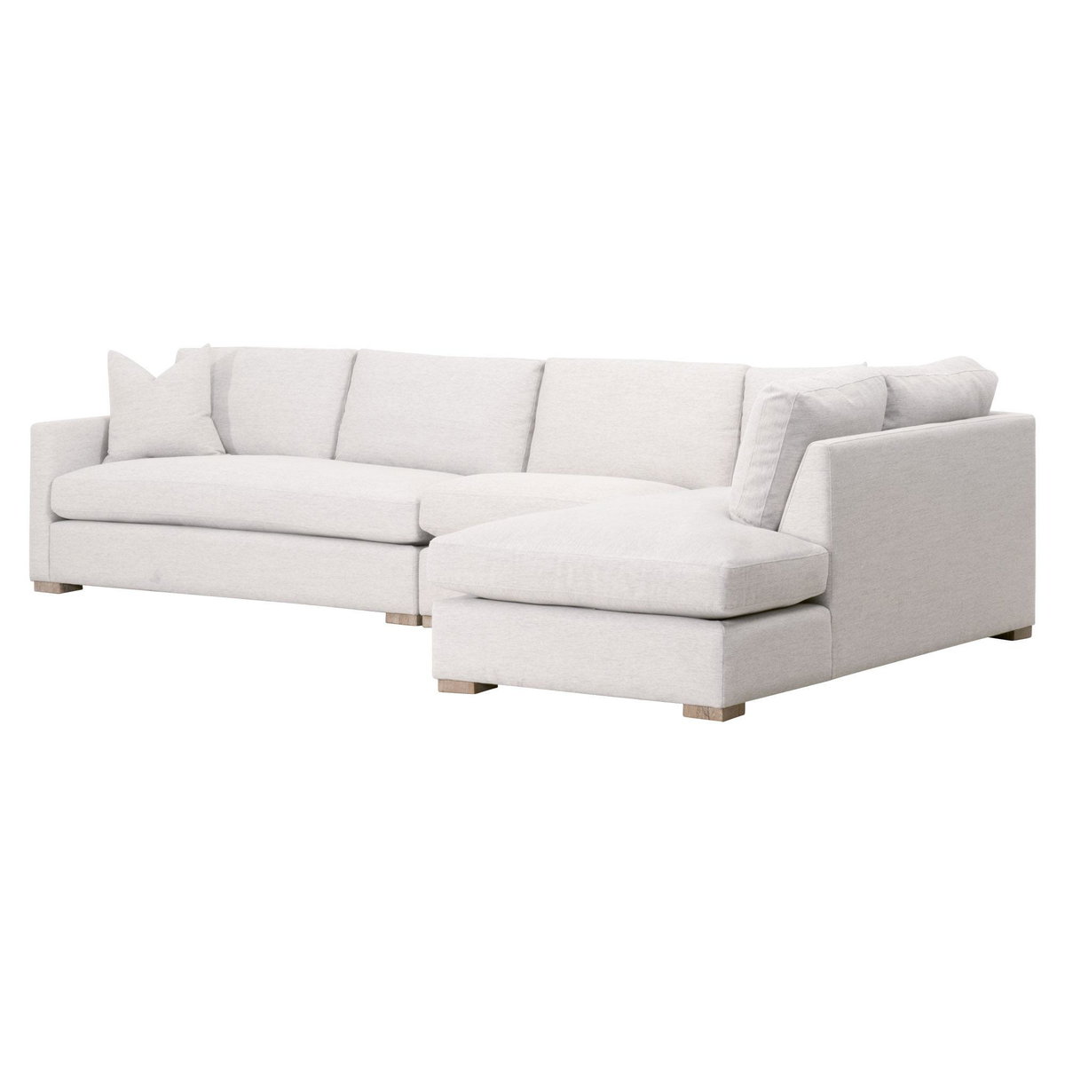 Clara Modular Right-Facing Chaise, Seating by Essentials for Living, 37.5" width x 34" height x 79.75" depth View 9